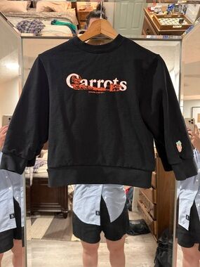 Carrots by Anwar - Black Carrots Sweatshirt